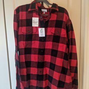 Men's plaid flannel